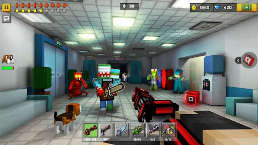 Скриншот 5 — Pixel Gun 3D Стрелялки Онлайн