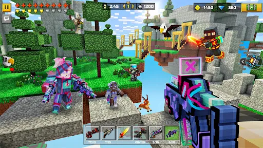 Скриншот 7 — Pixel Gun 3D Стрелялки Онлайн