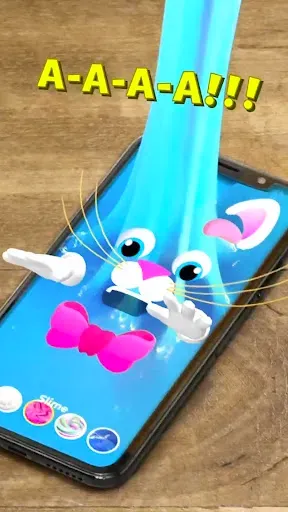 Скриншот 2 — My Talking Slimy: Slime Toy 3D