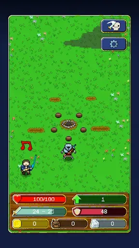 Скриншот 2 — Tap Knight - Idle Adventure