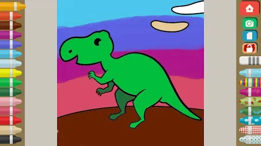Скриншот 3 — Finger Paint Coloring Book