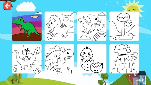 Скриншот 4 — Finger Paint Coloring Book
