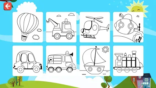 Скриншот 7 — Finger Paint Coloring Book