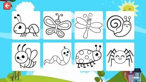 Скриншот 8 — Finger Paint Coloring Book