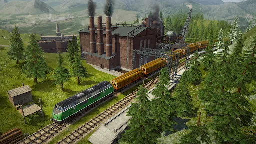 Скриншот 1 — Train Station 3: Rail Games 3D