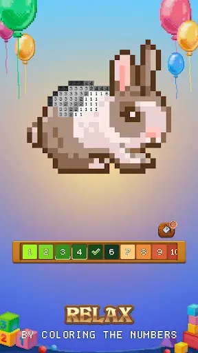 Скриншот 1 — Pixel Isle: Art Coloring World