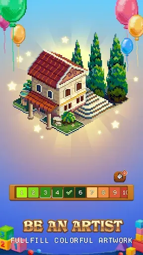 Скриншот 5 — Pixel Isle: Art Coloring World