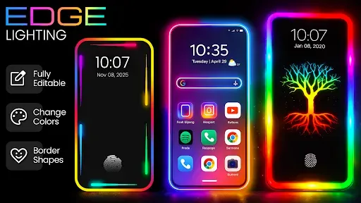 Скриншот 1 — EDGE Lighting -LED Borderlight