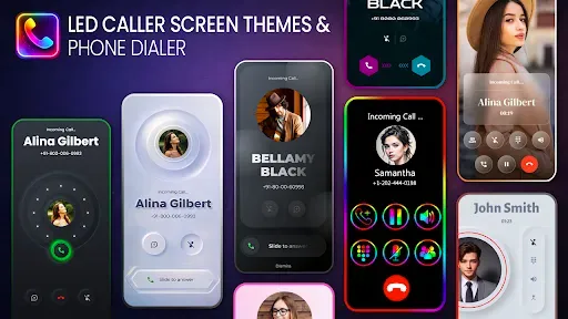 Скриншот 1 — LED Caller Screen Phone Dialer