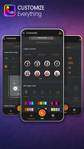 Скриншот 5 — LED Caller Screen Phone Dialer