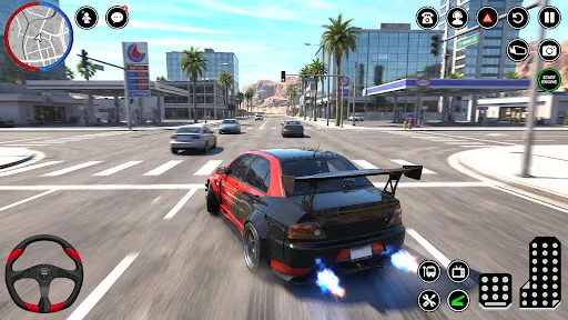 Скриншот 2 — Car Drifting & Racing Games 3d