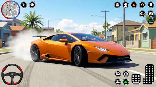Скриншот 4 — Car Drifting & Racing Games 3d