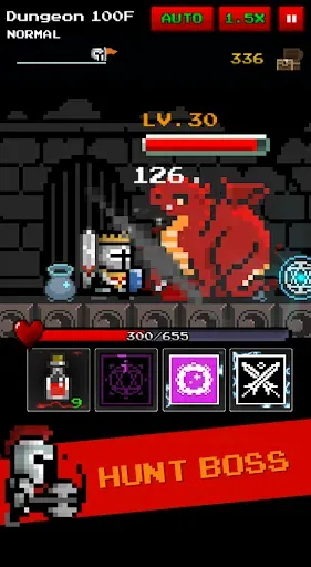 Скриншот 3 — Grow Dungeon Hero VIP