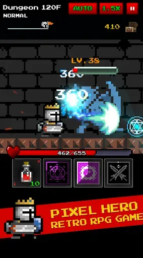 Скриншот 4 — Grow Dungeon Hero VIP