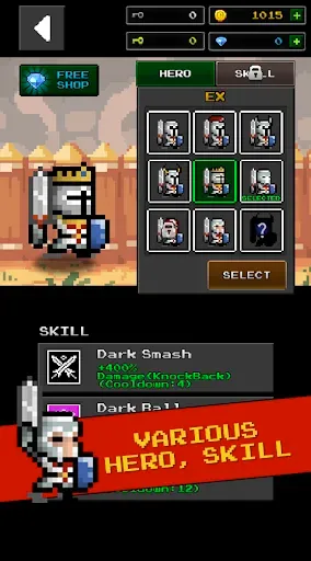 Скриншот 7 — Grow Dungeon Hero VIP