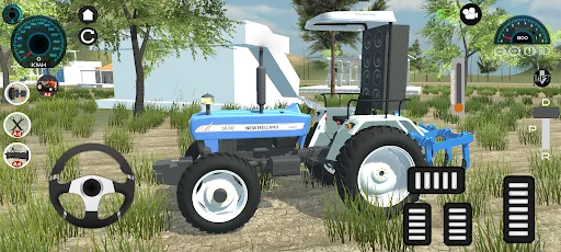 Скриншот 1 — Indian Tractor Simulator 2