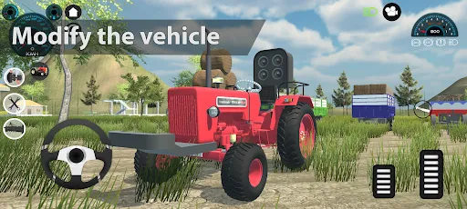 Скриншот 4 — Indian Tractor Simulator 2