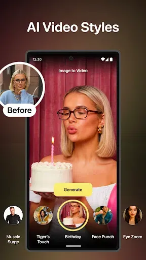 Скриншот 4 — CloneAI AI Video Generator