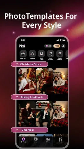 Скриншот 3 — Pixi Ai：Photo Magic&Ai Video
