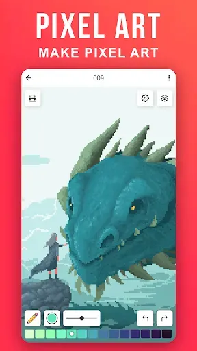Скриншот 1 — Pixilart - Make Pixel Art