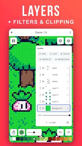 Скриншот 2 — Pixilart - Make Pixel Art
