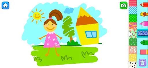 Скриншот 3 — Kids Drawing & Coloring Games