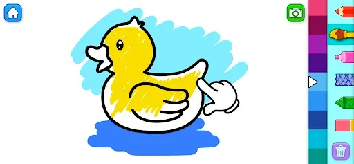 Скриншот 4 — Kids Drawing & Coloring Games