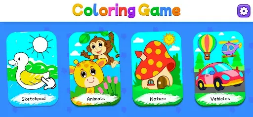Скриншот 6 — Kids Drawing & Coloring Games