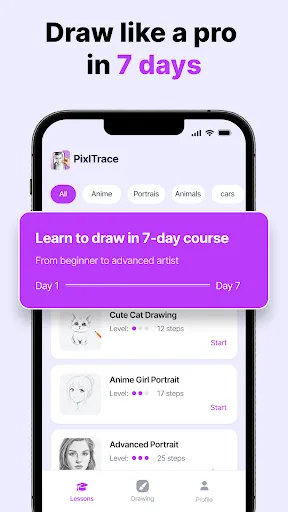 Скриншот 4 — PixlTrace: AR Drawing & Sketch