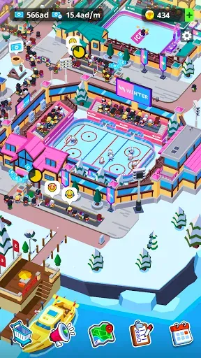 Скриншот 5 — Sports City Tycoon: Idle Game