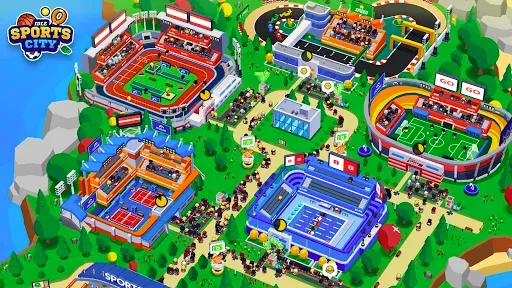 Скриншот 6 — Sports City Tycoon: Idle Game