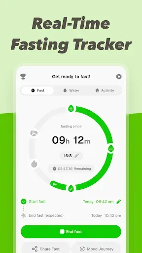 Скриншот 2 — Fast: Intermittent Fasting