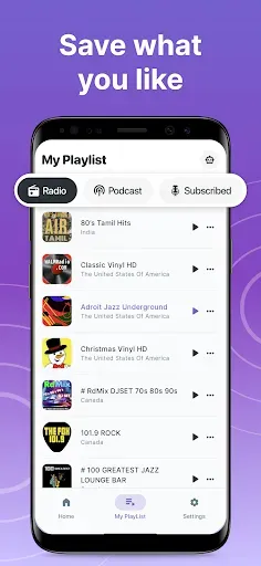 Скриншот 4 — FM Radio: Live AM FM stations
