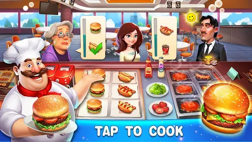 Скриншот 1 — Happy Cooking: Chef Fever