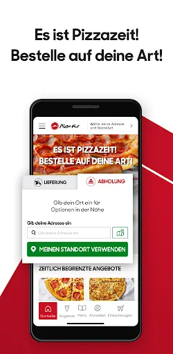 Скриншот 1 — Pizza Hut Deutschland