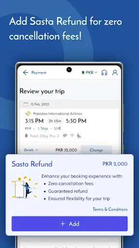 Скриншот 7 — Sastaticket.pk Flights, Bus