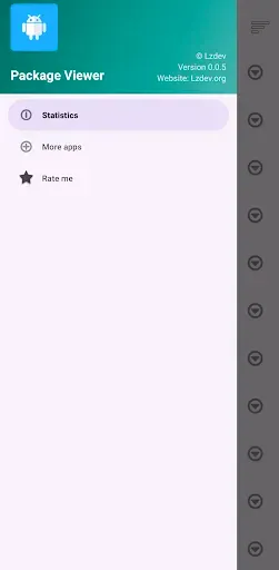 Скриншот 2 — Package Viewer: APK Extractor