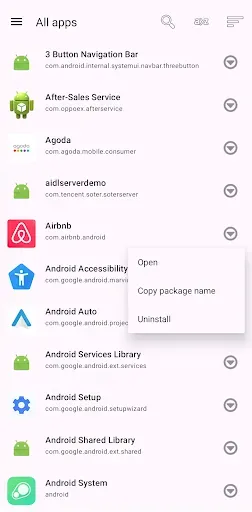 Скриншот 6 — Package Viewer: APK Extractor