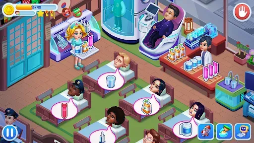 Скриншот 1 — Hospital Mania: Doctor Games