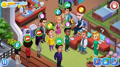 Скриншот 2 — Hospital Mania: Doctor Games