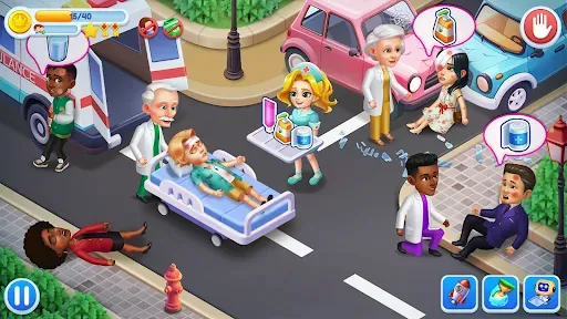 Скриншот 3 — Hospital Mania: Doctor Games