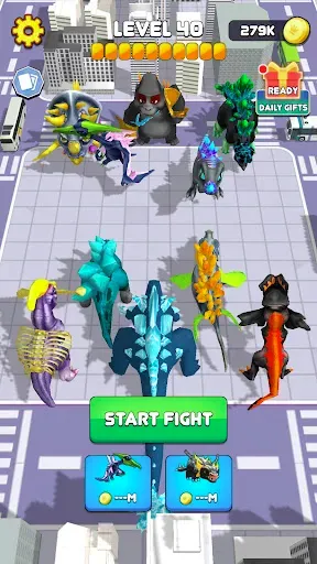 Скриншот 2 — Merge Kog Godzilla Vs Динозавр