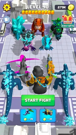 Скриншот 3 — Merge Kog Godzilla Vs Динозавр