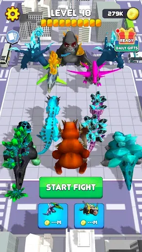 Скриншот 4 — Merge Kog Godzilla Vs Динозавр