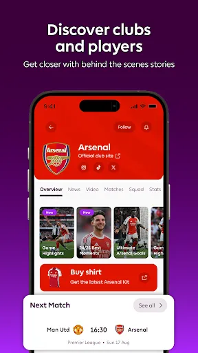 Скриншот 8 — Premier League - Scores, News