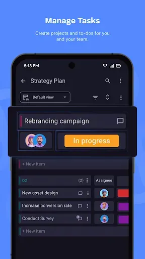 Скриншот 1 — Plaky — Project Management