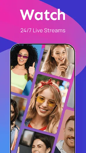 Скриншот 1 — Plamfy: Live Stream Video Chat