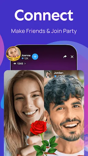 Скриншот 2 — Plamfy: Live Stream Video Chat