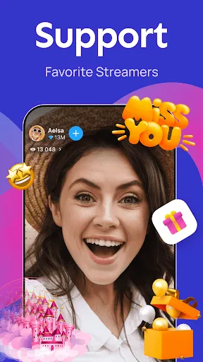 Скриншот 3 — Plamfy: Live Stream Video Chat