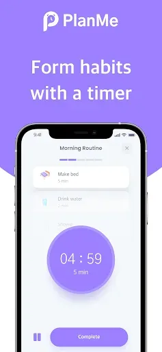 Скриншот 1 — PlanMe: Daily Routine Planner